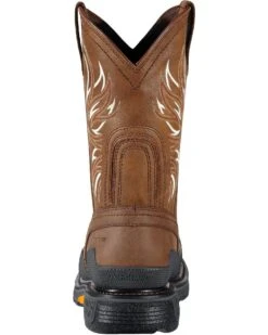 Ariat Men's Overdrive Pull On Work Boots - Composite Toe -Shoes Promotion Store 030491 41 D5