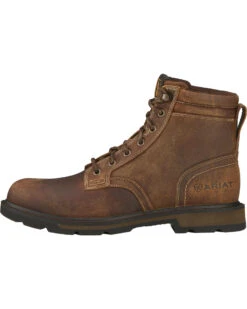 Ariat Men's Groundbreaker 6" Lace-Up Work Boots - Soft Toe -Shoes Promotion Store 030853 41 LT