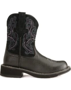 Ariat Women's Fatbaby Deertan Western Boots - Round Toe -Shoes Promotion Store 031314 89 RT