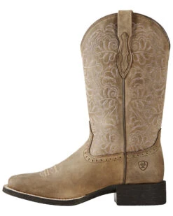Ariat Women's Rich Brown Round Up Remuda Western Boots - Square Toe 14 Ariat Women's Rich Brown Round Up Remuda Western Boots - Square Toe -Shoes Promotion Store 031B57 7082 P2