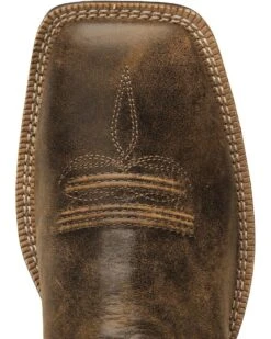 Twisted X Men's Distressed Ruff Stock Western Boots - Broad Square Toe -Shoes Promotion Store 036B30 B1 TP