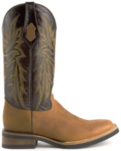 Ferrini Men's Maverick Western Boots - Broad Square Toe -Shoes Promotion Store 036T45 41 P2