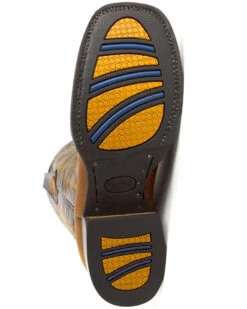 Ferrini Men's Maverick Western Boots - Broad Square Toe -Shoes Promotion Store 036T45 41 P6