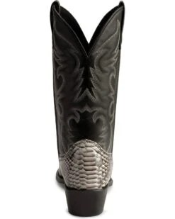 Laredo Men's Monty Snake Print Western Boots -Shoes Promotion Store 038641 19 BK