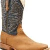 Roper Men's Faux Leather Western Boots - Broad Square Toe -Shoes Promotion Store 038901 22 P1