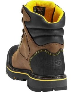 Keen Men's Milwaukee Mid Waterproof Boots - Steel Toe -Shoes Promotion Store 050P88 B8 BK