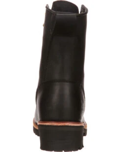 Georgia Boot Men's Logger Work Boots - Round Toe -Shoes Promotion Store 050R24 89 BK
