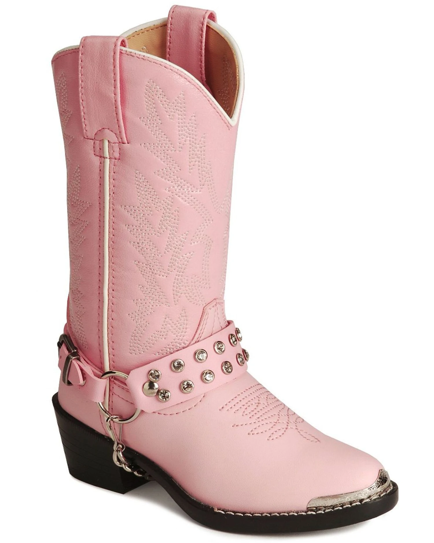 Durango Children's Pink Rhinestone Western Boots 3 Durango Children's Pink Rhinestone Western Boots