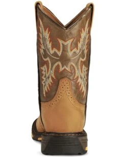 Ariat Boys' Workhog Western Boots - Square Toe -Shoes Promotion Store 053710 BR BK