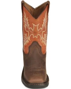 Ariat Boys' Earth Workhog Western Boots - Square Toe -Shoes Promotion Store 053712 B8 FT