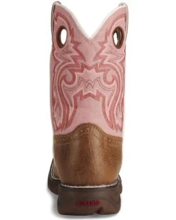 Durango Girls' Western Boots - Square Toe 14 Durango Girls' Western Boots - Square Toe -Shoes Promotion Store 053748 22 BK
