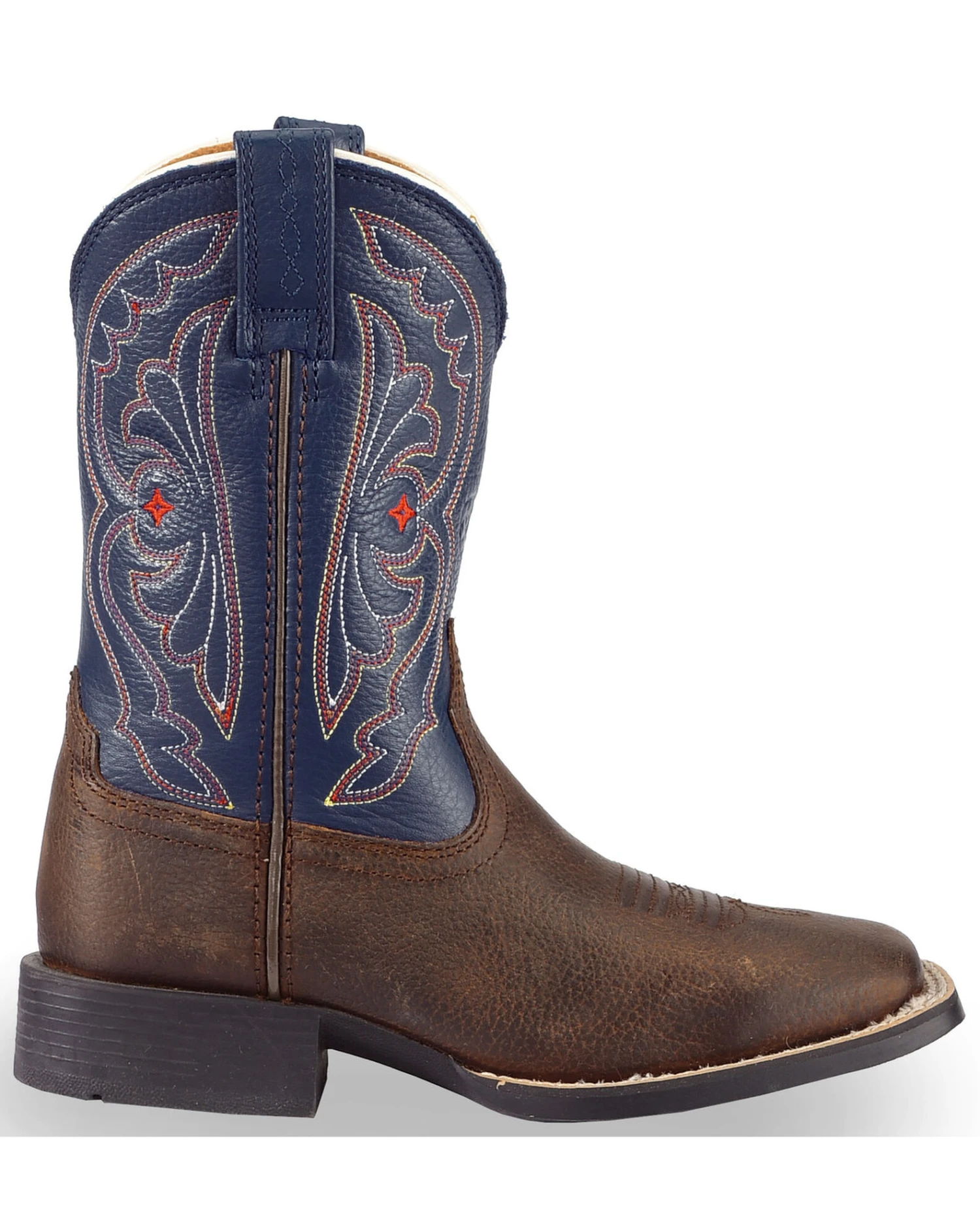 Ariat Boys' Quickdraw Western Boots - Square Toe 4 Ariat Boys' Quickdraw Western Boots - Square Toe - Image 2