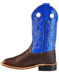 Cody James Boys' Thunder Western Boots - Square Toe -Shoes Promotion Store 053B57 WT LT