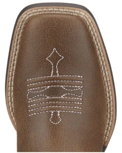 Ariat Girls' Tombstone Western Boots - Broad Square Toe -Shoes Promotion Store 053H95 ZS TP