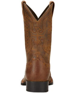 Ariat Boys' Honor Western Boots - Square Toe -Shoes Promotion Store 053M41 B1 BK