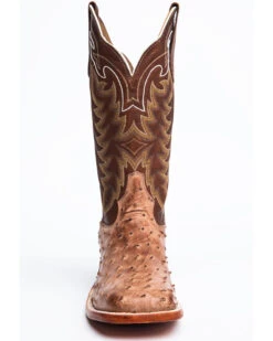 Tony Lama Men's San Saba Full Quill Ostrich Exotic Boots -Shoes Promotion Store 066814 7012 P4