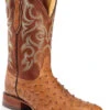 Justin Men's Full Quill Ostrich Western Boots -Shoes Promotion Store 066A49 38 P1
