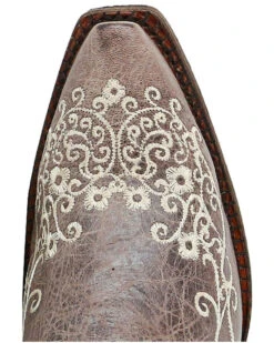 Corral Girls' Scroll Embroidery Western Boots -Shoes Promotion Store 2000108611 200 TP
