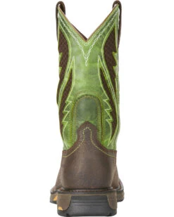 Ariat Men's Brown Workhog VentTek Work Boots - Square Toe -Shoes Promotion Store 2000205228 200 BK