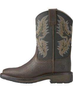 Ariat Youth Boys' Workhog Bruin Western Boots 16 Ariat Youth Boys' Workhog Bruin Western Boots -Shoes Promotion Store 2000216414 200 LT