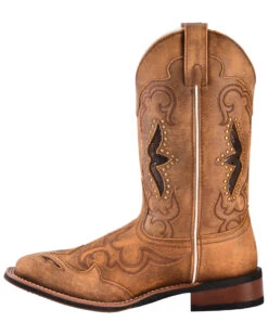 Laredo Women's Spellbound Western Performance Boots - Broad Square Toe   -Shoes Promotion Store 2000217276 280 LT