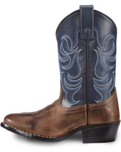 Cody James Boys' Two-Tone Embroidered Western Boots - Round Toe 10 Cody James Boys' Two-Tone Embroidered Western Boots - Round Toe -Shoes Promotion Store 2000221649 200 LT