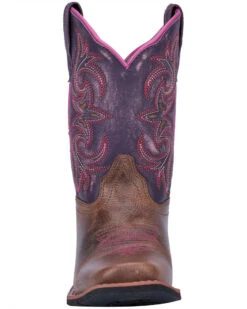Dan Post Girls' Majesty Western Boots - Square Toe -Shoes Promotion Store 2000225518 200 P5