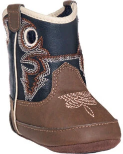 Double Barrel Infant Boys' Trace Baby Bucker Boots - Round Toe