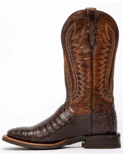 Ariat Men's Double Down Caiman Belly Cowboy Boots - Broad Square Toe -Shoes Promotion Store 2000238784 200 P3
