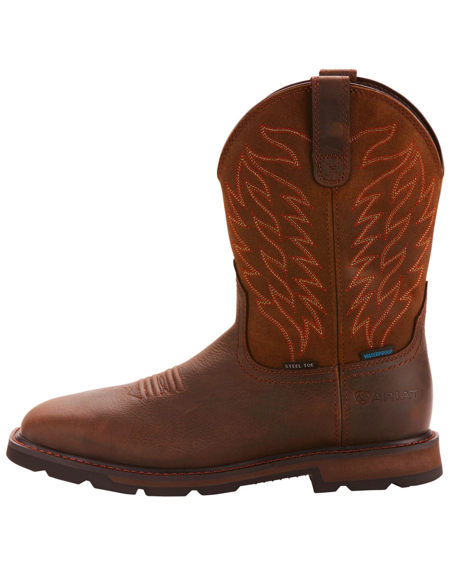 Ariat Men's Groundbreaker H20 Western Boots - Steel Toe 4 Ariat Men's Groundbreaker H20 Western Boots - Steel Toe - Image 2