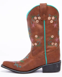 Shyanne Girls' Floral Embroidery Western Boots - Snip Toe -Shoes Promotion Store 2000253413 200 P3
