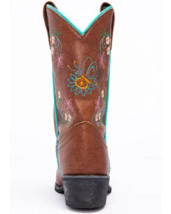 Shyanne Girls' Floral Embroidery Western Boots - Snip Toe -Shoes Promotion Store 2000253413 200 P5
