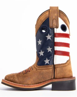 Cody James Boys' USA Flag Western Boots - Broad Square Toe 11 Cody James Boys' USA Flag Western Boots - Broad Square Toe -Shoes Promotion Store 2000253465 200 P3