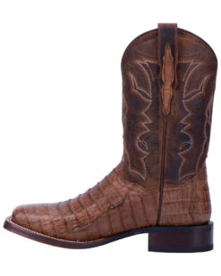 Dan Post Men's Kingsly Caiman Western Boots - Broad Square Toe -Shoes Promotion Store 2000276157 240 P3