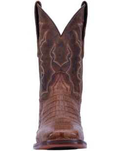 Dan Post Men's Kingsly Caiman Western Boots - Broad Square Toe -Shoes Promotion Store 2000276157 240 P5