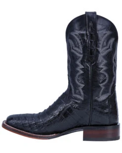 Dan Post Men's Kingsly Exotic Caiman Western Boots - Broad Square Toe -Shoes Promotion Store 2000276159 001 P3