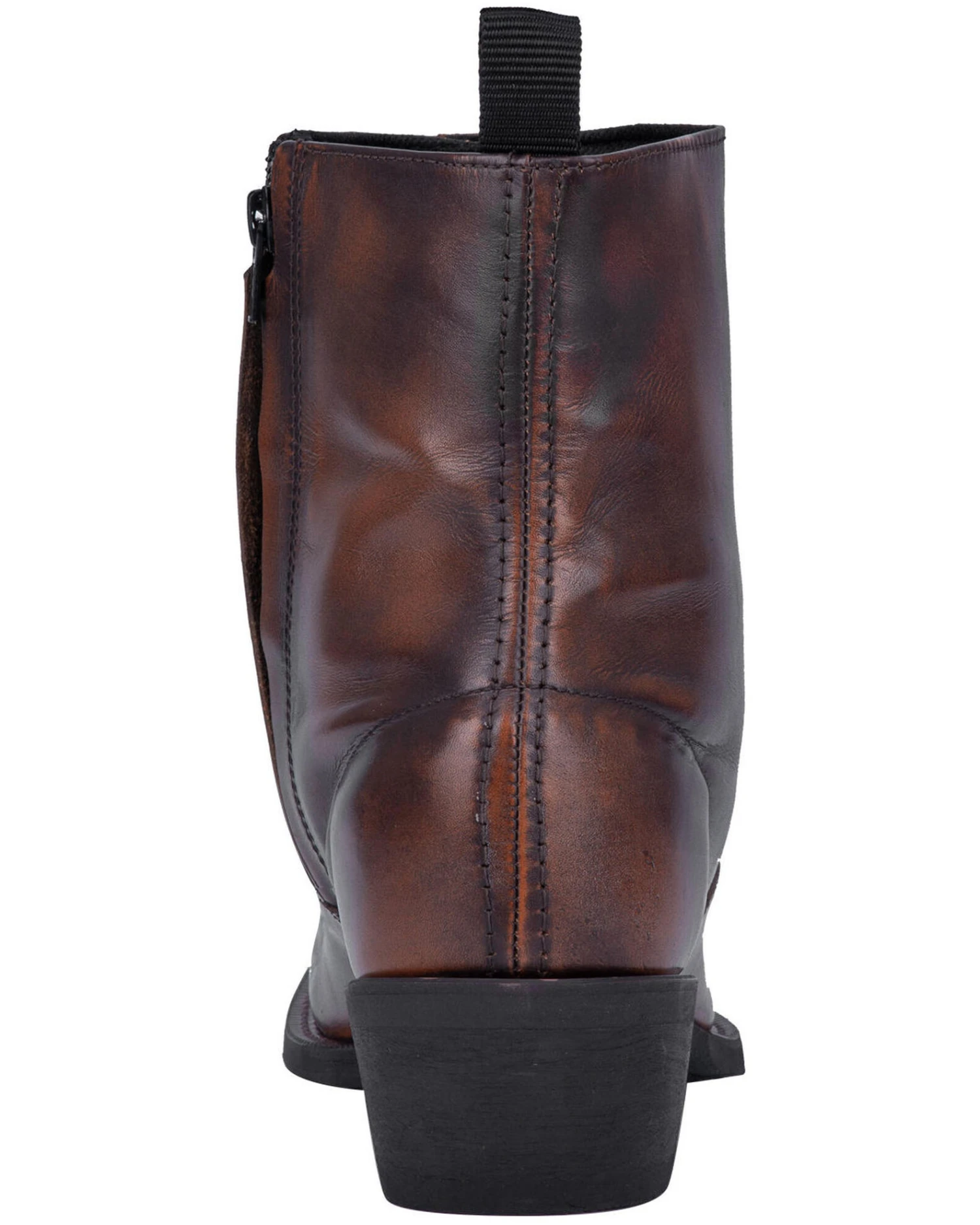 Laredo Men's Side Zipper Western Boots - Round Toe 6 Laredo Men's Side Zipper Western Boots - Round Toe - Image 4