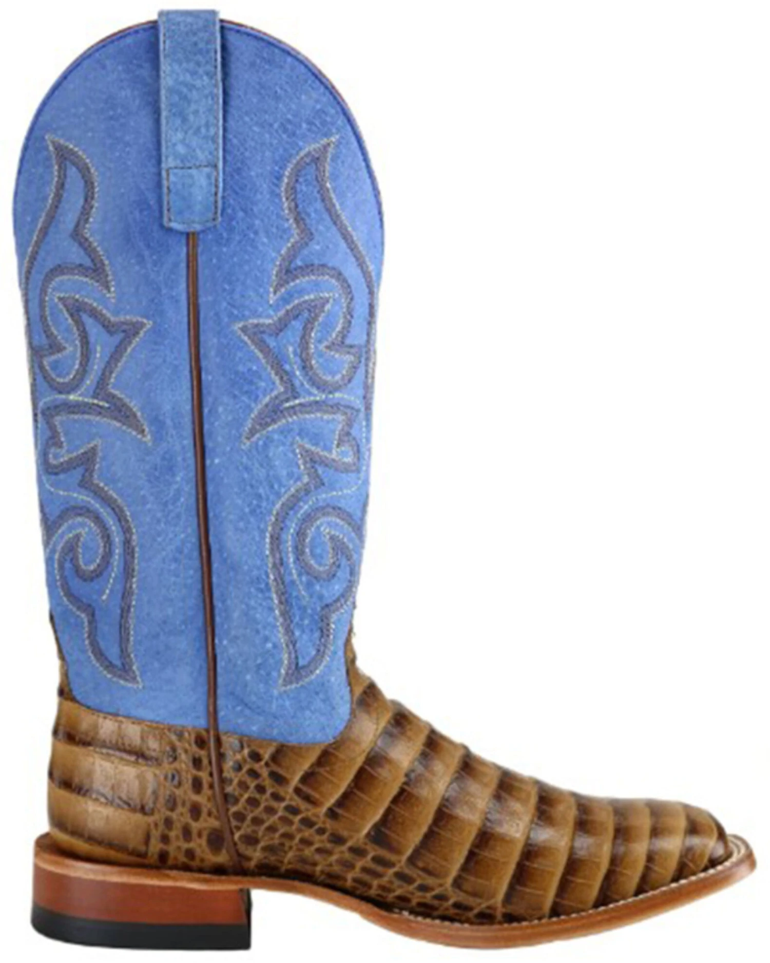 Horse Power Men's Toasted Caiman Print Western Boots - Square Toe 3 Horse Power Men's Toasted Caiman Print Western Boots - Square Toe - Image 2