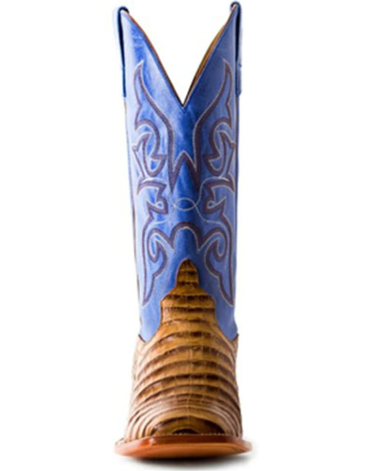 Horse Power Men's Toasted Caiman Print Western Boots - Square Toe 4 Horse Power Men's Toasted Caiman Print Western Boots - Square Toe - Image 3