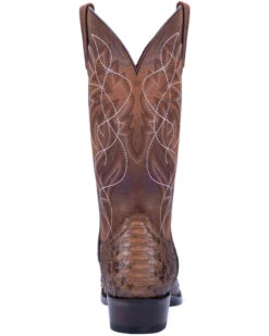 Dan Post Men's Manning Exotic Python Western Boots - Medium Toe -Shoes Promotion Store 2000285914 200 P4