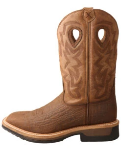 Twisted X Men's Lite Western Work Boots - Broad Square Toe -Shoes Promotion Store 2000287418 200 P3