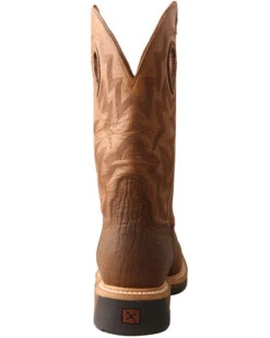 Twisted X Men's Lite Western Work Boots - Broad Square Toe -Shoes Promotion Store 2000287418 200 P4
