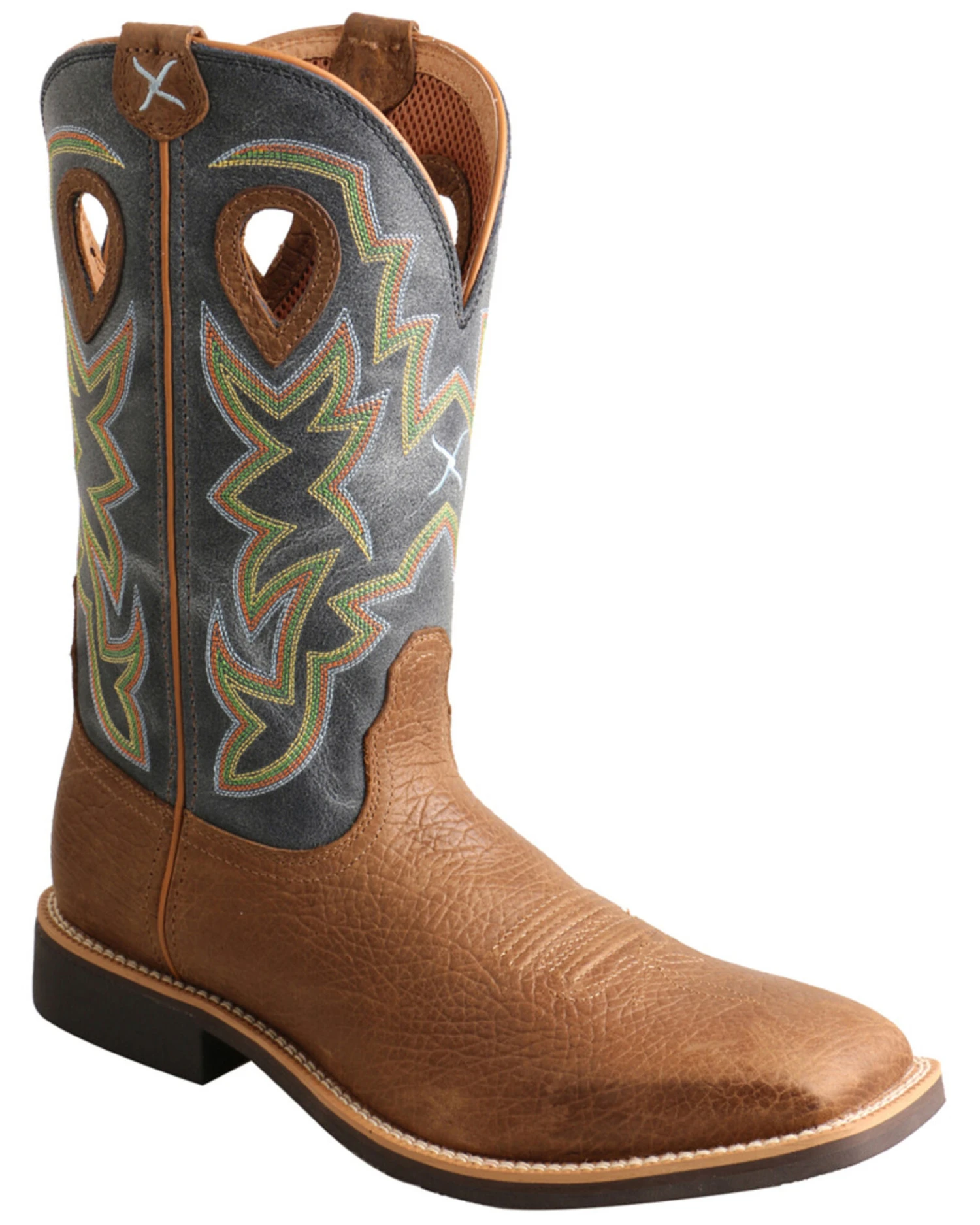 Twisted X Men's Top Hand Western Boots - Broad Square Toe 3 Twisted X Men's Top Hand Western Boots - Broad Square Toe
