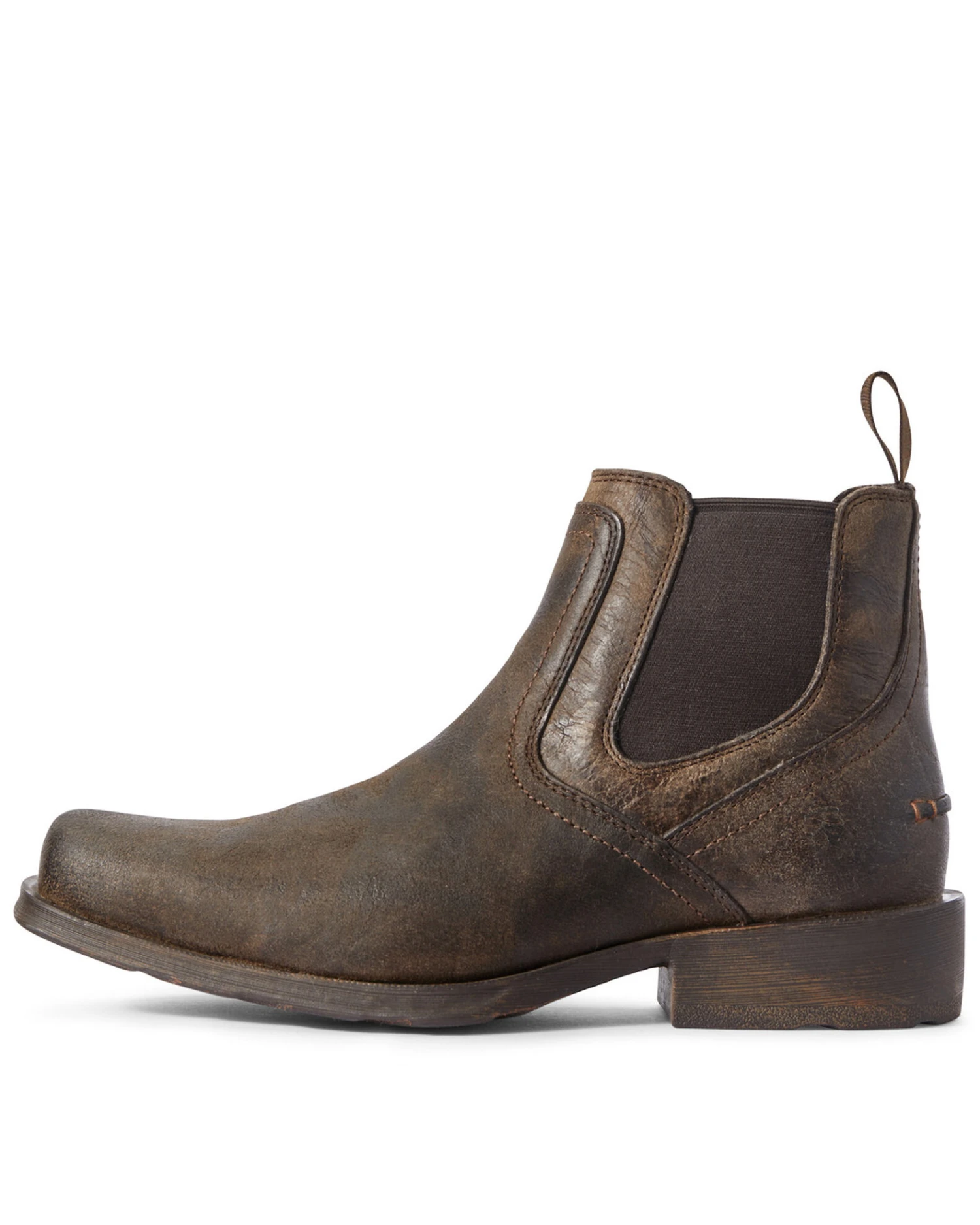 Ariat Men's Midtown Rambler Stone Chelsea Boots - Square Toe 4 Ariat Men's Midtown Rambler Stone Chelsea Boots - Square Toe - Image 2