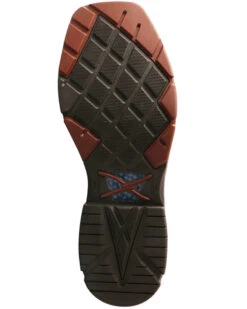 Twisted X Men's Brown CellStretch Western Boots - Broad Square Toe -Shoes Promotion Store 2000307467 200 P6