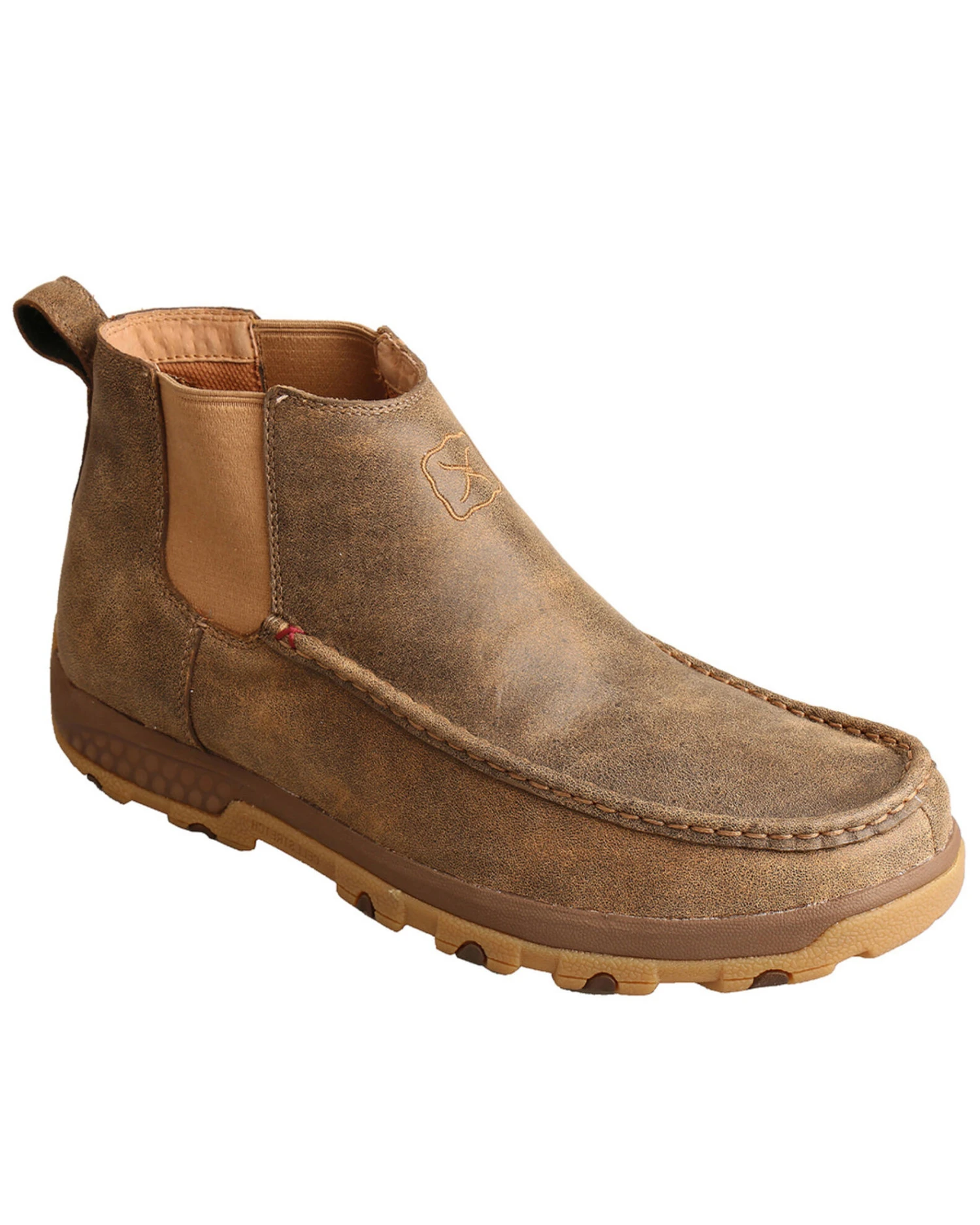 Twisted X Men's CellStretch Double Gore Driving Shoes - Moc Toe 3 Twisted X Men's CellStretch Double Gore Driving Shoes - Moc Toe