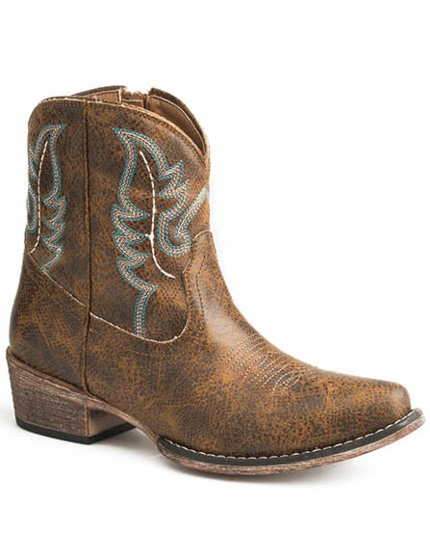 Roper Women's Vintage Western Booties - Snip Toe 3 Roper Women's Vintage Western Booties - Snip Toe
