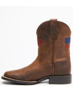 Ariat Boys' American Pride Western Boots - Square Toe -Shoes Promotion Store 2000320900 200 P3