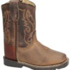 Smoky Mountain Toddler Boys' Autry Western Boots - Square Toe -Shoes Promotion Store 2000321625 230 P1