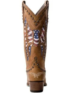 Lane Women's Old Glory Western Boots - Snip Toe -Shoes Promotion Store 2000323034 200 P3